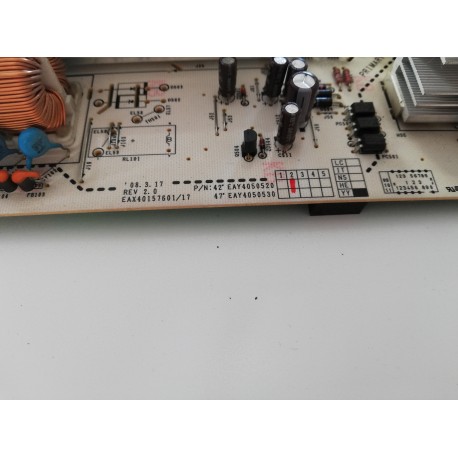 EAX40157601/17 LG tápegység