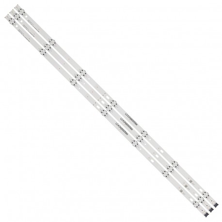 HÁTTÉRVILÁGÍTÁS SZETT LG 43"-PANEL -HEZ (3DB-OS) 7 LEDES