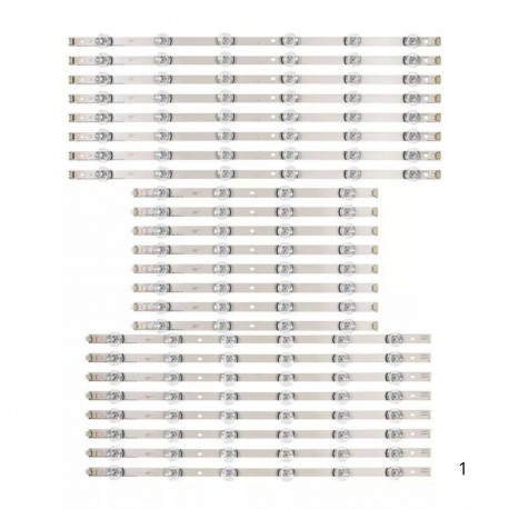 70"-PANEL  (8A+8B+8C) LG LED-HÁTTÉRVILÁGÍTÁS SZETT