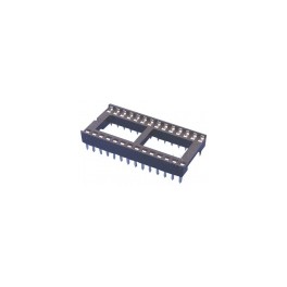 DIL28 IC-FOGLALAT (STANDARD) RM:2,54MM