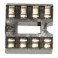 DIL8 IC-FOGLALAT (STANDARD) RM: 2,54MM
