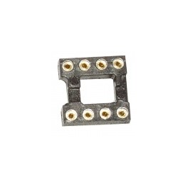 DIL8 PRECÍZIÓS IC FOGLALAT RM:2,54MM