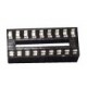 DIL18 IC-FOGLALAT STANDARD RM:2,54MM