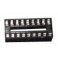 DIL18 IC-FOGLALAT STANDARD RM:2,54MM