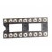 DIL18 PRECÍZIÓS IC FOGLALAT RM:2,54MM