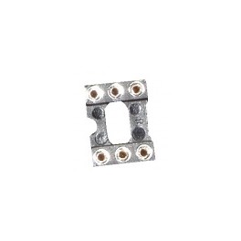 DIL6 PRECÍZIÓS IC FOGLALAT RM:2,54MM