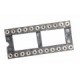 DIL22 PRECÍZIÓS IC FOGLALAT RM:2,54MM