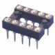 DIL10 PRECÍZIÓS IC FOGLALAT RM:2,54MM