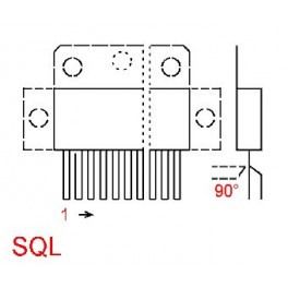 TDA6108JF Elektronikai alkatrészek-IC